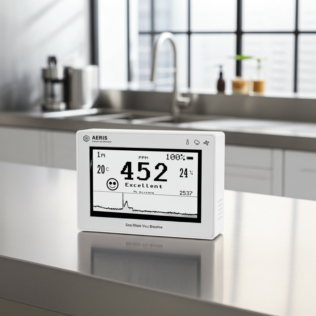Aeris View - CO2 Monitor for Indoor Air Quality