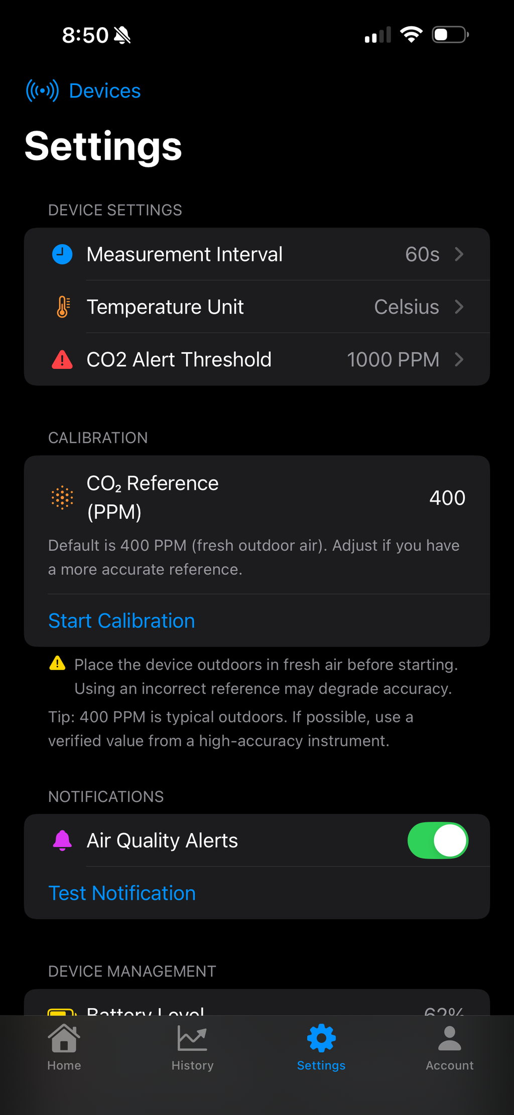 Air quality Monitor