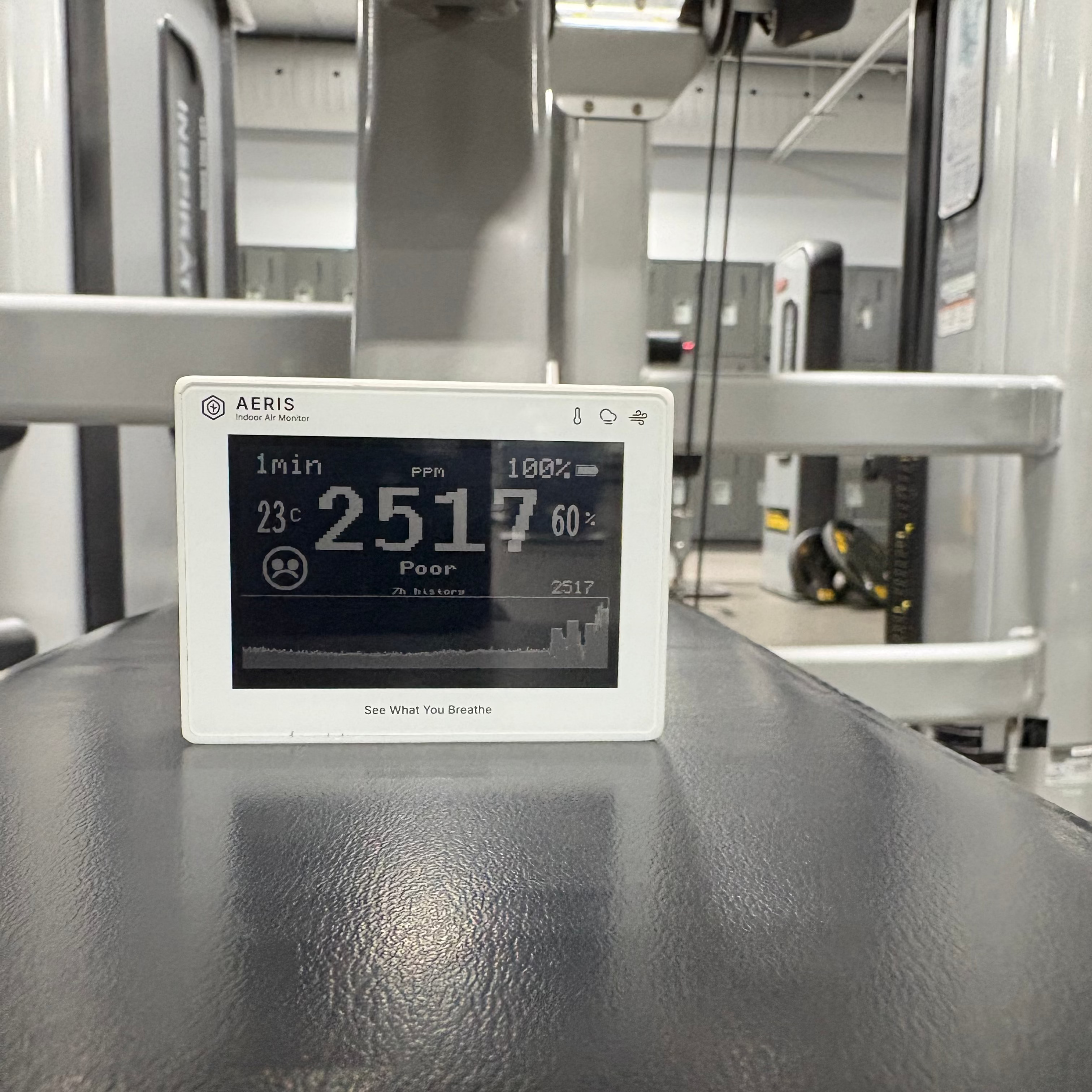 Aeris View - CO2 Monitor for Indoor Air Quality