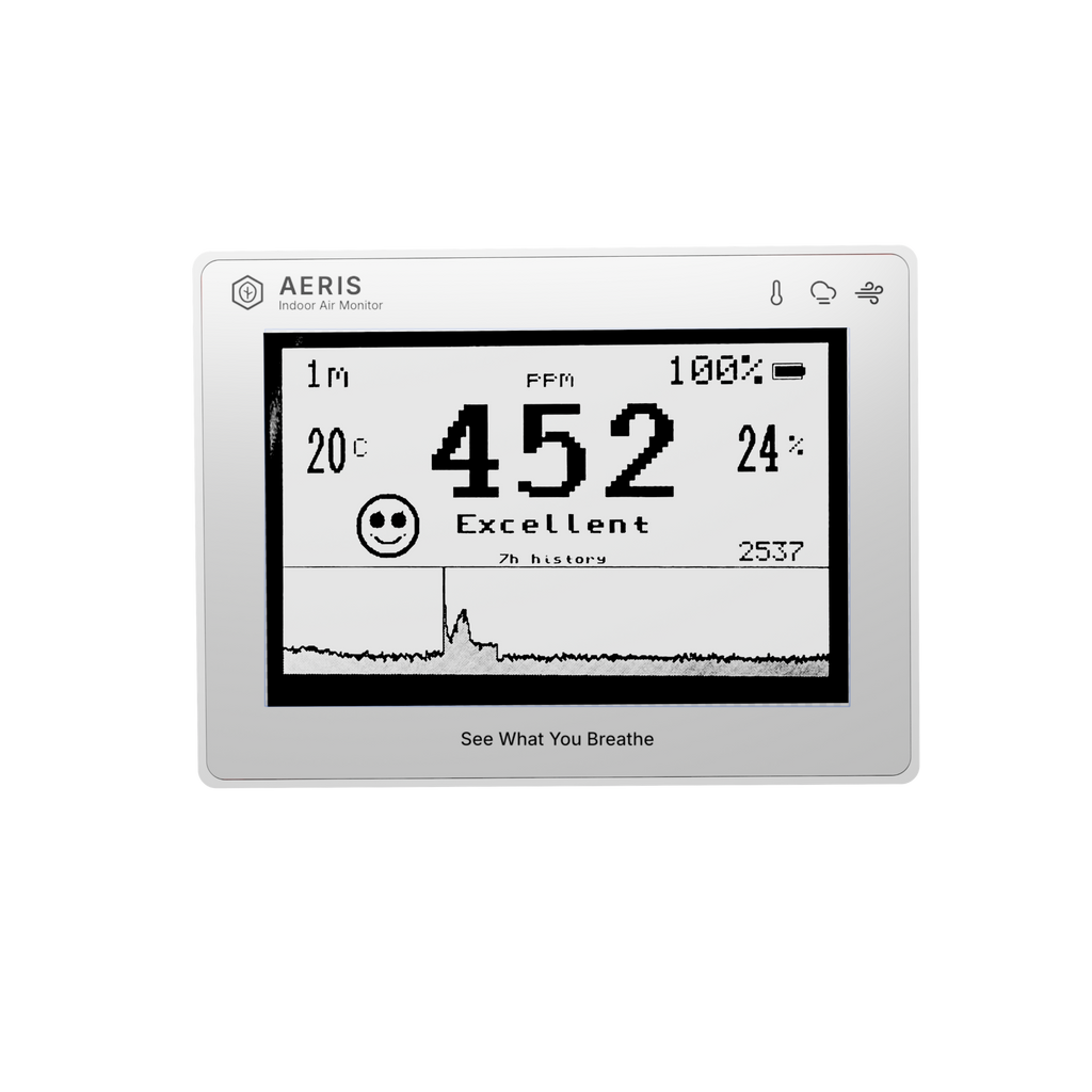 Aeris View - CO2 Monitor for Indoor Air Quality