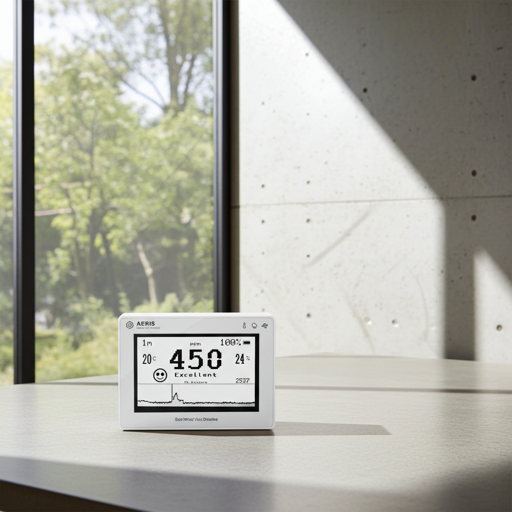 Aeris View - CO2 Monitor for Indoor Air Quality